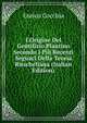 L'Origine Del Gentilizio Plautino Secondo I Pi? Recenti Seguaci Della Teoria Ritscheliana (Italian Edition), Enrico Cocchia 