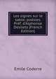 Les signes sur le sable; po?sies. Pr?f. d'Alphonse Desilets (French Edition), Emile Coderre 