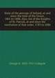 State of the peerage of Ireland, at and since the time of the Union, 1801 to 1888. Also, list of the Knights of St. Patrick, at and since the institution of that order, 1783 to 1888, George E. 1825-1911 Cokayne 