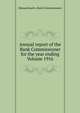 Annual report of the Bank Commissioner for the year ending Volume 1916, Massachusetts. Bank Commissioners 