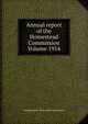 Annual report of the Homestead Commission Volume 1914, Massachusetts. Homestead Commission 
