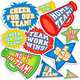 Welcome Back Team Accent Punch-Outs (60 pieces), 