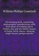 The housing book, containing photographic reproductions, with floor plans of working-men's homes; one and two family houses of frame, brick, stucco . showing single houses, groups and dev, William Phillips Comstock 