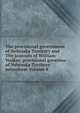 The provisional government of Nebraska Territory and The journals of William Walker, provisional governor of Nebraska Territory microform Volume 8, 