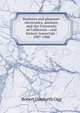 Business and pleasure: electronics, anchors, and the University of California : oral history transcript / 1987-1988, Robert Danforth Ogg 