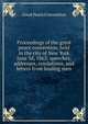 Proceedings of the great peace convention, held in the city of New York June 3d, 1863: speeches, addresses, resolutions, and letters from leading men, Great Peace Convention 