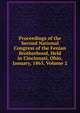 Proceedings of the Second National Congress of the Fenian Brotherhood, Held in Cincinnati, Ohio, January, 1865, Volume 2, 
