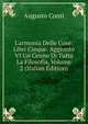 L'armonia Delle Cose: Libri Cinque. Aggiunto VI Un Cenno Di Tutta La Filosofia, Volume 2 (Italian Edition), Augusto Conti 