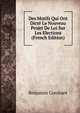 Des Motifs Qui Ont Dicte Le Nouveau Projet De Loi Sur Les Elections (French Edition), Benjamin Constant 