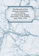 The Records of the General Association of Ye Colony of Connecticut: Begun June 20Th, 1738. Ending June 19Th, 1799, 