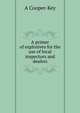 A primer of explosives for the use of local inspectors and dealers, A Cooper-Key 