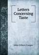 Letters Concerning Taste, John Gilbert Cooper 