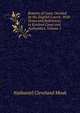 Reports of Cases Decided by the English Courts: With Notes and References to Kindred Cases and Authorities, Volume 1, Nathaniel Cleveland Moak 