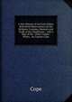 A New History of the East-Indies: With Brief Observations On the Religion, Customs, Manners and Trade of the Inhabitants. . with a Map of the . Other Copper-Plates, . by Captain Cope, Cope 
