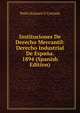 Instituciones De Derecho Mercantil: Derecho Industrial De Espana. 1894 (Spanish Edition), Pedro Estasen y Cortada 