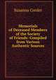 Memorials of Deceased Members of the Society of Friends: Compiled from Various Authentic Sources, Susanna Corder 