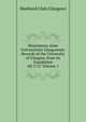 Munimenta Alme Universitatis Glasguensis. Records of the University of Glasgow, from its foundation till 1727 Volume 1, Maitland Club (Glasgow) 