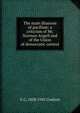 The main illusions of pacifism: a criticism of Mr. Norman Angell and of the Union of democratic control, G G. 1858-1947 Coulton 