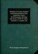 Reports of Cases Argued and Determined in the Supreme Court of Tennessee, During the Years 1839 To 1851, Volume 9; volume 28, West Hughes Humphreys 