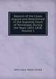 Reports of the Cases Argued and Determined in the Supreme Court of Tennessee, During the Years 1853-1858, Volume 1, John Louis Taylor Sneed 