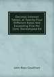 Decimal Interest Tables, at Twenty-Four Different Rates Not Exceeding Five Per Cent. Stereotyped Ed, John Ross Coulthart 
