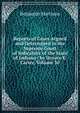 Reports of Cases Argued and Determined in the Supreme Court of Judicature of the State of Indiana / by Horace E. Carter, Volume 30, Benjamin Harrison 