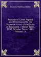 Reports of Cases Argued and Determined in the Supreme Court of the State of Louisiana .: March Term, 1830-October Term, 1841, Volume 14, Branch Walthus Miller 
