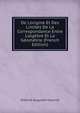 De L'origine Et Des Limites De La Correspondance Entre L'alg?bre Et La G?om?trie (French Edition), Antoine Augustin Cournot 