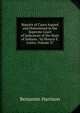 Reports of Cases Argued and Determined in the Supreme Court of Judicature of the State of Indiana / by Horace E. Carter, Volume 37, Benjamin Harrison 