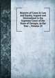 Reports of Cases in Law and Equity, Argued and Determined in the Supreme Court of the State of Georgia, in the Year ., Volume 25, 