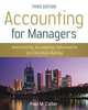 Accounting For Managers: Interpreting Accounting Information for Decision-making, Paul C. Collier 