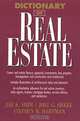 Dictionary of Real Estate, Jae K. Shim, Joel G. Siegel, Stephen W. Hartman 
