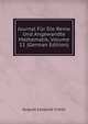 Journal Fur Die Reine Und Angewandte Mathematik, Volume 11 (German Edition), August Leopold Crelle 