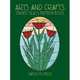 Arts and Crafts Stained Glass Pattern Book, Relei Carolyn 
