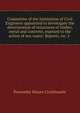 Committee of the Institution of Civil Engineers appointed to investigate the deterioration of structures of timber, metal and concrete, exposed to the action of sea-water: Reports. no. 1-, Ponsonby Moore Crosthwaite 