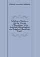 Syllabus of Lectures On the History of Education: With Selected Bibliographies and Suggested Readings, Part 2, Cubberley, Ellwood Patterson 