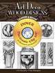 Art Deco Wood Designs CD-ROM and Book, Laurence Malcles 