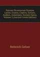 Patrum Nicaenorum Nomina Latine, Graece, Coptice, Syriace, Arabice, Armeniace, Sociata Opera, Volume 2 (Ancient Greek Edition), Heinrich Gelzer 