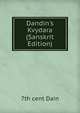 Dandin's Kvydara (Sanskrit Edition), 7th cent Dain 