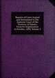 Reports of Cases Argued and Determined in the Supreme Court of the Territory of Dakota: From Its Organization to October, 1889, Volume 3, 