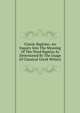 Classic Baptism: An Inquiry Into The Meaning Of The Word Baptizo As Determined By The Usage Of Classical Greek Writers, 