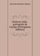Dialecto indo-portugues de Ceylao (Portuguese Edition), Sebastiao Rodolpho Dalgado 