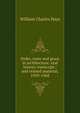 Order, taste and grace in architecture: oral history transcript / and related material, 1959-1968, William Charles Hays 