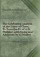 The Celebrated Analysis of the Game of Chess, Tr. from the Fr. of A.D. Philidor, with Notes and Additions by G. Walker, Francois Andre Danican 