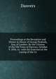 Proceedings at the Reception and Dinner in Honor of George Peabody, Esq. of London: By the Citizens of the Old Town of Danvers, October 9, 1856. to . with the Exercises at the Laying of the Co, Danvers 