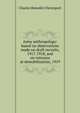 Army anthropology: based on observations made on draft recruits, 1917-1918, and on veterans at demobilization, 1919, Davenport Charles Benedict 