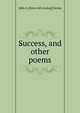 Success, and other poems, John A. [from old catalog] Davies 