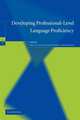 Developing Professional-level Language Proficiency PPB, 