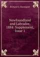 Newfoundland and Labrador, 1884: Supplement, Issue 1, Richard G. Davenport 