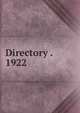 Directory . 1922, 